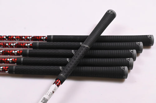 Left Hand Taylormade M4 Irons / 5-PW / Senior Flex Fujikua Atmos Red 5 Shafts