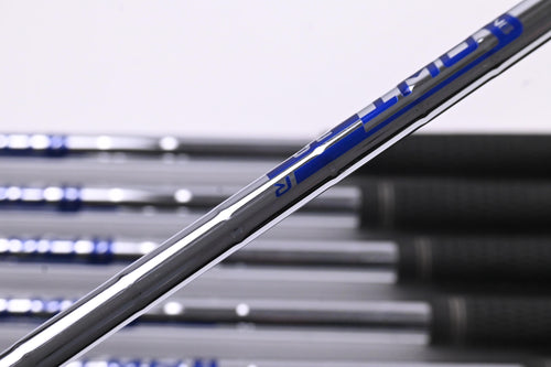 Ping G400 Irons / 5-PW / Green Dot / Regular Flex Ping AWT 2.0 Shafts