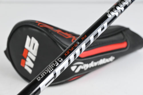 Taylormade M6 #3 Wood / 15 Degree / Regular Flex Fujikura Atmos Red 5 Shaft