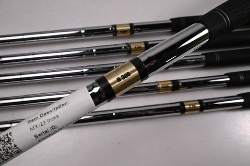 Mizuno MX-23 Irons / 3-8i / Regular Flex Dynalite Gold R300 Shafts