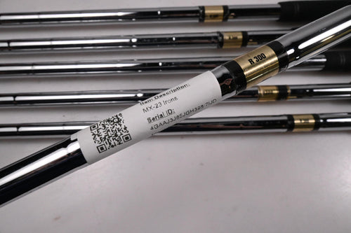 Mizuno MX-23 Irons / 3-8i / Regular Flex Dynalite Gold R300 Shafts