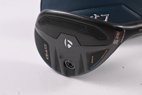 Taylormade Qi4D Max #5 Hybrid / 26 Degree / Regular Flex KBS Reax 65 Shaft