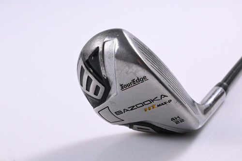 Tour Edge Bazooka Ht Max #4 Hybrid / 22 Degree / Regular Flex Aldila NV 65 Shaft
