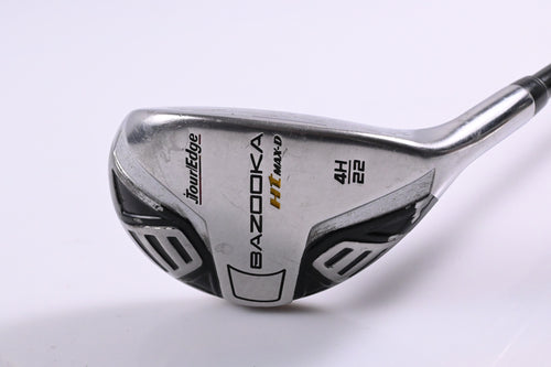 Tour Edge Bazooka Ht Max #4 Hybrid / 22 Degree / Regular Flex Aldila NV 65 Shaft