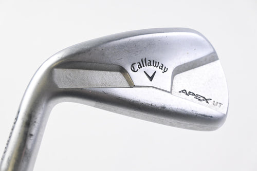 Left Hand Callaway Apex UT #4 Iron / 24 Degree / Stiff Flex KBS Tour-V 110 Shaft