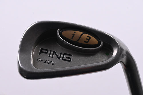 Ping i3 O-Size #9 Iron / 42.5 Degree / Green Dot / Regular Flex Ping Cushin