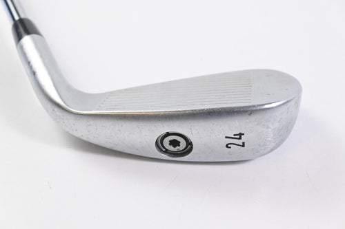 Left Hand Callaway Apex UT #4 Iron / 24 Degree / Stiff Flex KBS Tour-V 110 Shaft