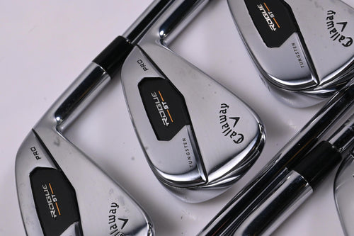 Callaway Rogue ST Pro Irons / 4-PW / Stiff Flex Elevate MPH 95 Shafts