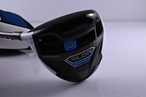Left Hand Taylormade SLDR White Driver / 9.5 Degree / Regular Flex Speeder 47 Shaft