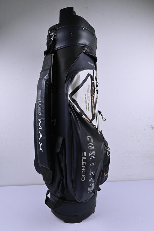Big Max Silenco Cart Bag / 15 Way-Divider / Black & White