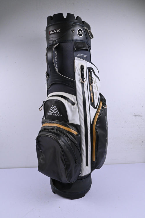 Big Max Silenco Cart Bag / 15 Way-Divider / Black & White