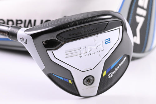 Left Hand Taylormade SIM2 Ti #3 Wood / 15 Degree / Stiff Flex Speeder NX TCS 50