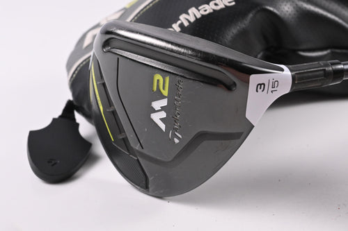 Taylormade M2 2017 #3 Wood / 15 Degree / Regular Flex Taylormade Reax 55 Shaft
