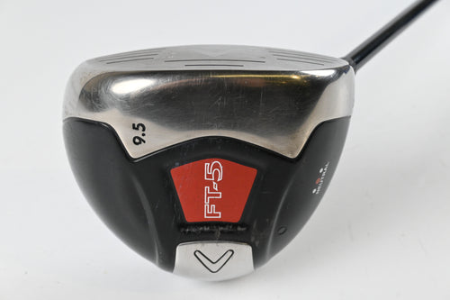 Callaway FT-5 Driver / 9.5 Degree / Stiff Flex Fujikura Fit-On 360 Shaft