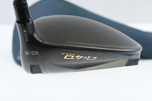 Taylormade Qi4D Max Driver / 10.5 Degree / Senior Flex Taylormade Reax Blue 50