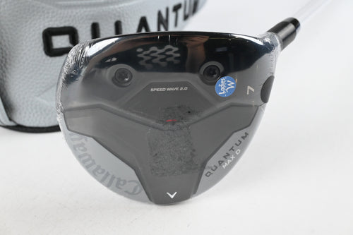 Ladies Callaway Quantum Max D #7 Wood / 21 Degree / Ladies Flex Eldio 40 Shaft