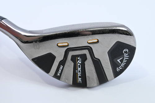 Left Hand Callaway Rogue ST Max #3 Hybrid / 18 Degree / Regular Flex Tensei AV