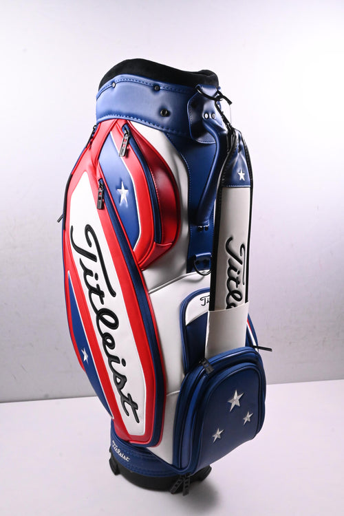Titleist Limited Edition 2021 Tour Bag / 6-Way Divider / Blue, White, Red