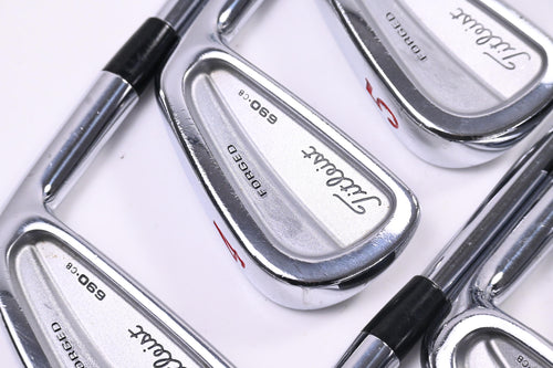 Titleist 690.CB Irons / 3-PW / Stiff Flex True Temper Dynamic Gold S300 Shafts