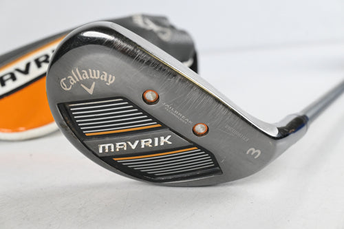Callaway Mavrik #3 Hybrid / 18 Degree / Stiff Flex Project X Catalyst 75 Shaft