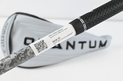 Callaway Quantum Max Driver / 12 Degree / Regular Flex Denali Frost Silver 50