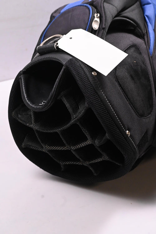 Benross Cart Bag / 14-Way Divider / Black, Blue