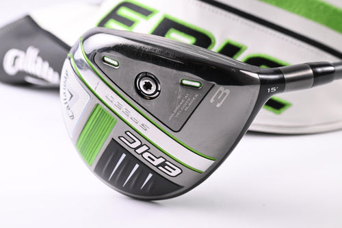 Callaway Epic Speed #3 Wood / 15 Degree / Stiff Flex HZRDUS Smoke IM10 70 Shaft