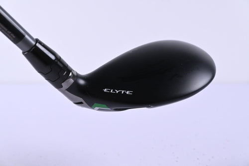Callaway Elyte #4 Hybrid / 22 Degree / Stiff Flex Denali Charcoal 70 Shaft