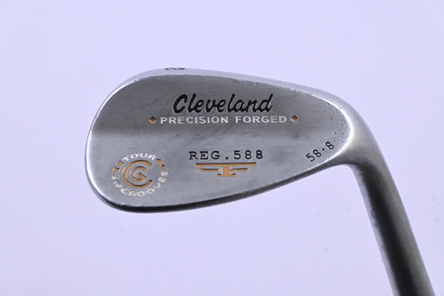 Cleveland 588 Precision Forged Lob Wedge / 58 Degree / Wedge Flex Steel Shaft