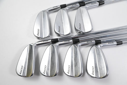 Ping i500 Irons / 4-PW / White Dot / Regular Flex Dynamic Gold 105 R300 Shafts