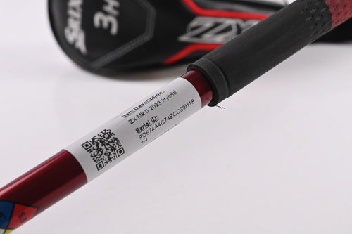 Srixon ZX Mk II 2023 #3 Hybrid / 19 Degree / Regular Flex HZRDUS RDX Smoke Red