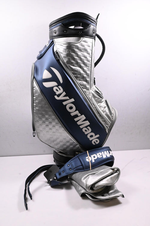 Taylormade Qi10 Tour Bag / 6-Way Divider / Silver, Navy