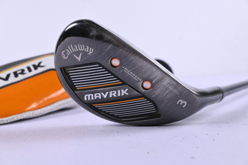 Callaway Mavrik #3 Hybrid / 18 Degree / Stiff Flex Catalyst 75 Shaft
