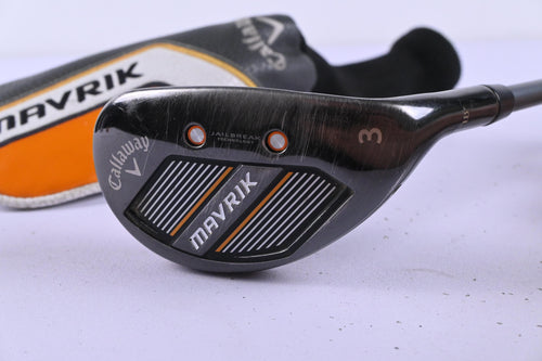 Callaway Mavrik #3 Hybrid / 18 Degree / Stiff Flex Catalyst 75 Shaft