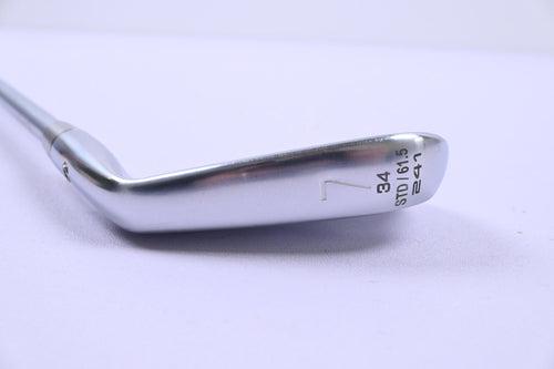 Left Hand Mizuno Pro 241 #7 Iron / Regular Flex Project X I0 105 Shaft