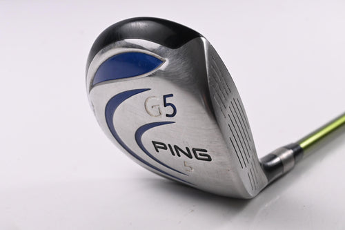 Ping G5 #5 Wood / 18 Degree / Regular Flex Aldila NV Green 75 Shaft