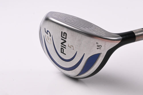 Ping G5 #5 Wood / 18 Degree / Regular Flex Aldila NV Green 75 Shaft