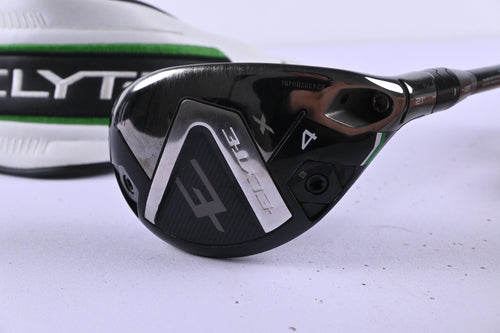 Callaway Elyte X #4 Hybrid / 21 Degree / Stiff Flex Denali Charcoal 70 Shaft