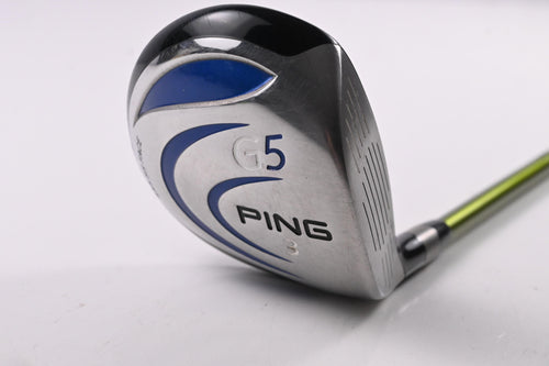 Ping G5 #3 Wood / 15 Degree / Regular Flex Aldila NV Green 75 Shaft