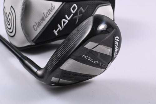 Left Hand Cleveland Halo XL #4 Hybrid / 21 Degree / Regular Flex Tensei AV Raw