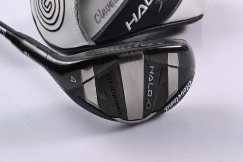 Left Hand Cleveland Halo XL #4 Hybrid / 21 Degree / Regular Flex Tensei AV Raw
