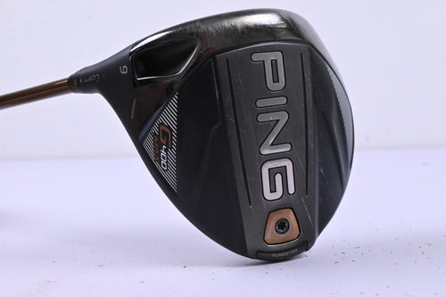 Left Hand Ping G400 Max Driver / 9 Degree / Stiff Flex Ping Alta CB 55 Shaft