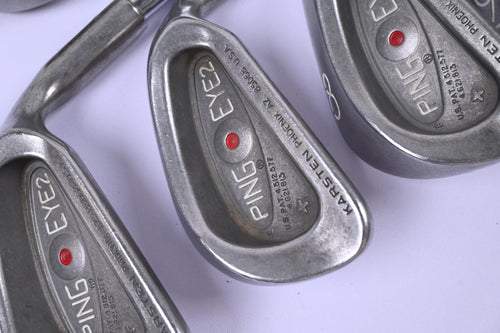Ping Eye 2 Irons / 3-9i / Red Dot / Stiff Flex Ping JZ Shafts