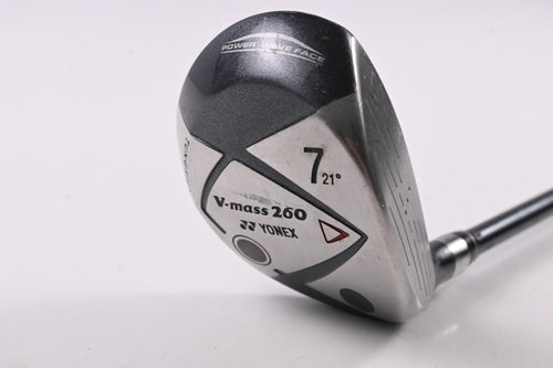 Yonex V-Mass 260 #7 Hybrid / 21 Degree / Stiff Flex Ultimatum TI 5 Shaft