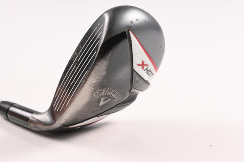 Left Hand Callaway X Hot #3 Hybrid / 19 Degree / Regular Flex X Hot 65 Shaft
