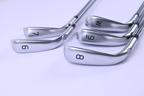 Ping G440 Irons / 6-PW / White Dot / Regular Flex Ping AWT 3.0 Shafts