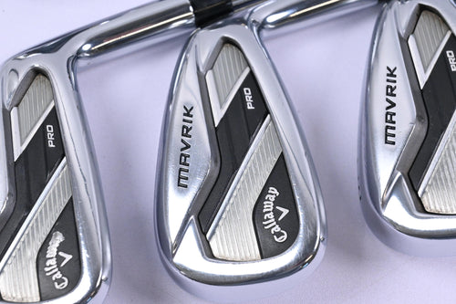 Callaway Mavrik Pro Irons / 3-PW / Stiff Flex True Temper Elevate 105 Shafts