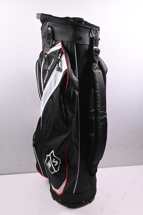 Wilson Staff Cart Bag / 14-Way Divider / Black, White, Red