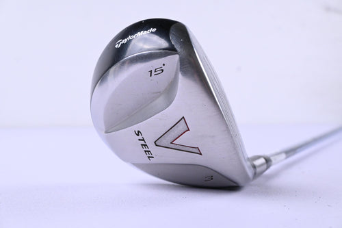 Taylormade V-Steel #3 Wood / 15 Degree / Regular Flex Dynamic Gold Lite Shaft
