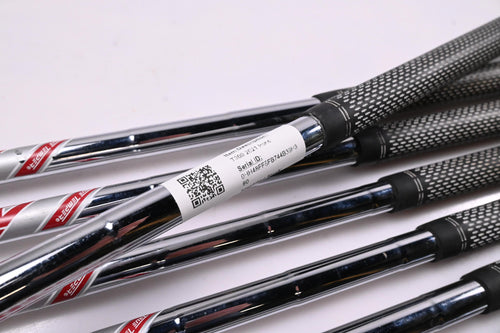 Left Hand Titleist T300 2021 Irons / 5-PW+48° / Regular Flex AMT Red R300